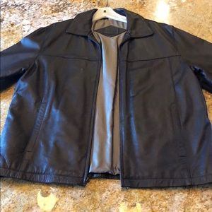 Dark Mocha Genuine Leather Jacket.